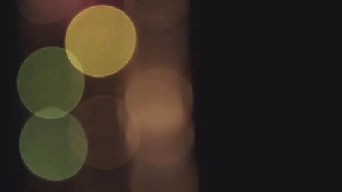 MotionVFX shaky circular bokeh yellow &amp; green 02 Stock Footage 201313617