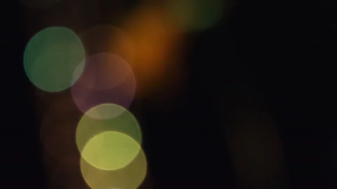 MotionVFX shaky circular bokeh yellow &amp; green 03 Stock-Footage 201313621