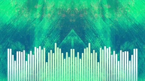 Motionvora audio bars 4k HBG V4 Stock Footage 327555759