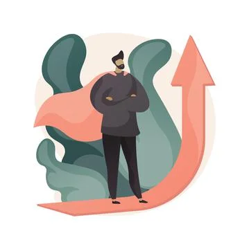 Motivation abstract concept vector illustration. Stock Illustration