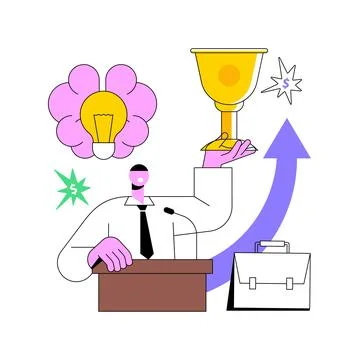 Motivation abstract concept vector illustration. Stock Illustration