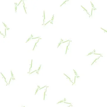 Motivation carrots on a string glyph vector seamless pattern Stock Illustration