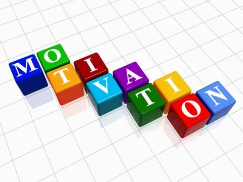 Motivation in colour 2 Stock Illustration