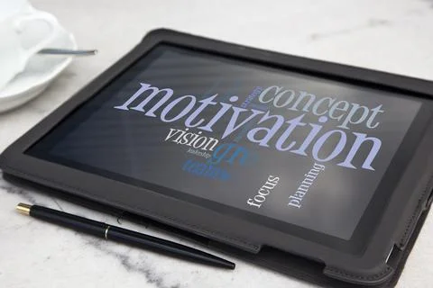 Motivation concept Stock Photos