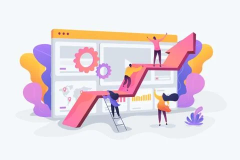Motivation concept vector illustration. Stock Illustration