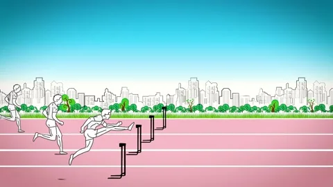 MOTIVATION– The Key to Success. ANIMATION SEQUENCE Stock Footage 149205194