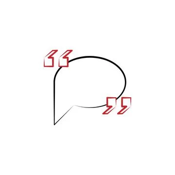 Motivation, quote, speech bubble 2 colored line icon. Simple colored hand drawn Stock Illustration