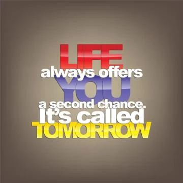 Motivational background Illustrazione stock