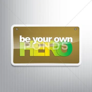 Motivational background Stock Illustration