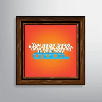 Motivational background Stock Illustration