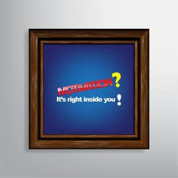 Motivational background Stock Illustration