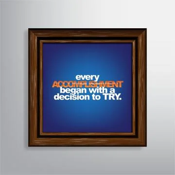 Motivational background Illustrazione stock