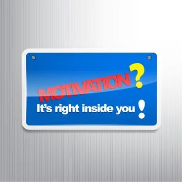 Motivational background Stock-Illustration