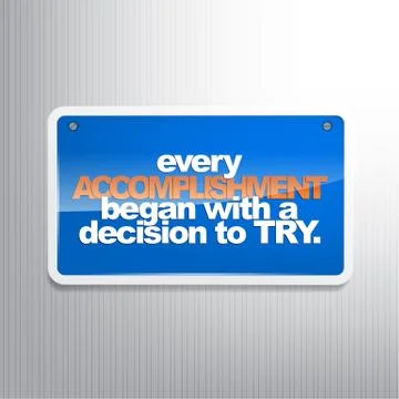 Motivational background Illustrazione stock