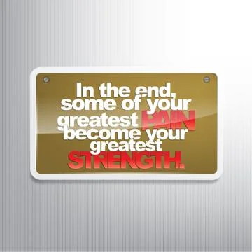 Motivational background Ilustração Stock