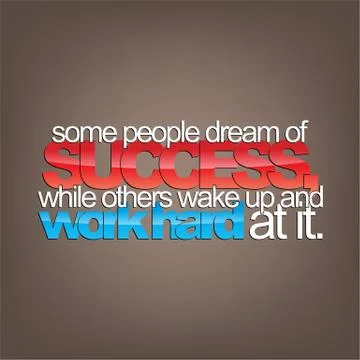 Motivational background Illustrazione stock