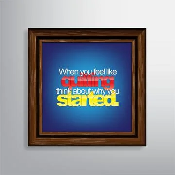 Motivational background Stock Illustration