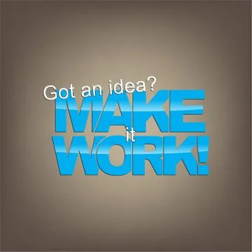 Motivational background Stock Illustration