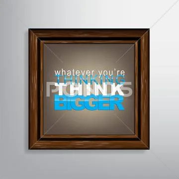 Motivational background Stock Illustration
