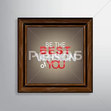 Motivational background Stock Illustration
