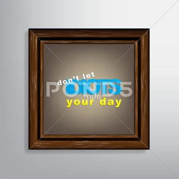 Motivational background Stock Illustration