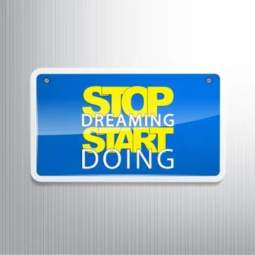 Motivational background Stock Illustration