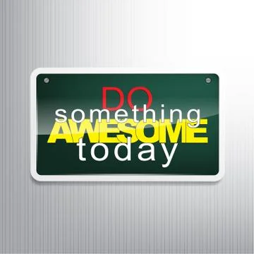 Motivational background Stock Illustration