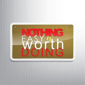 Motivational background Illustrazione stock