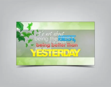 Motivational background Stock Illustration
