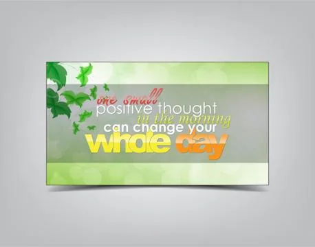 Motivational background Illustrazione stock