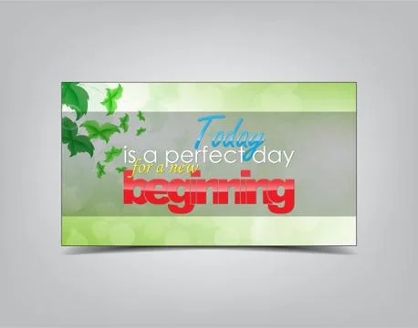 Motivational background Stock Illustration