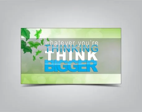 Motivational background Illustrazione stock