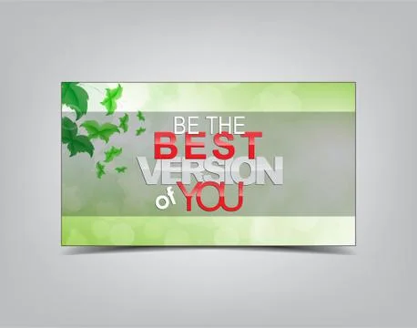Motivational background Stock Illustration