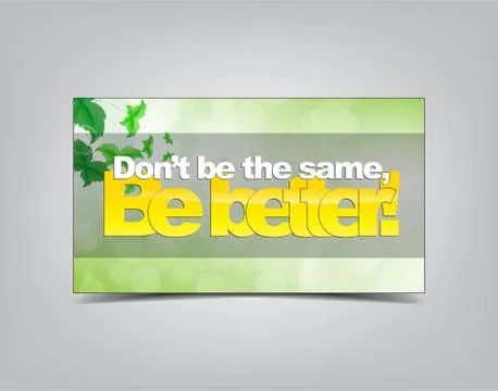 Motivational background Illustrazione stock
