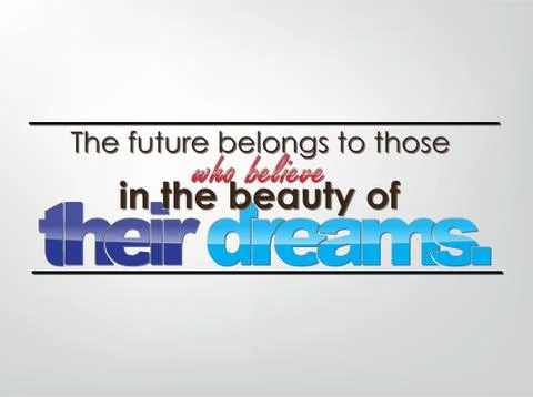 Motivational background Stock Illustration