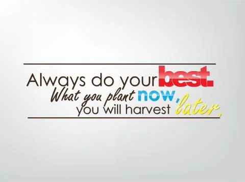 Motivational background Stock Illustration