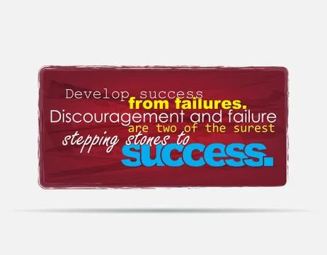 Motivational background Illustrazione stock