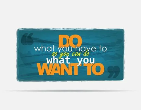 Motivational background Illustrazione stock