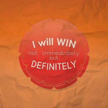 Motivational background Stock Illustration