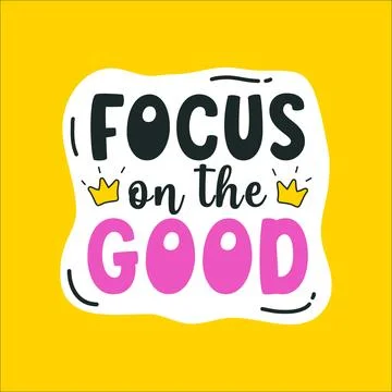 Motivational sticker. Cute typography patch, print for kids with quote. Doodle Stock Illustration