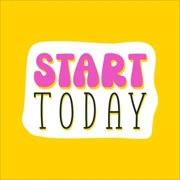 Motivational sticker. Cute typography patch, print for kids with quote. Doodle Stock Illustration