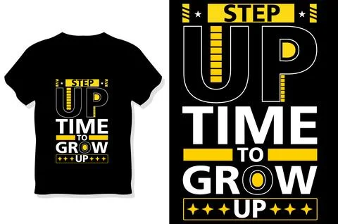 Motivational stylish and perfect typography t shirt Stock Illustration