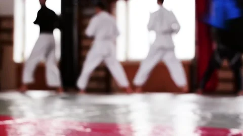 Motivational video. Athlets warms up and running Stock Footage 59085293