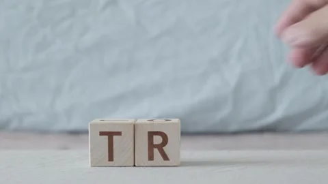 Motivational word try Video stock 337661049