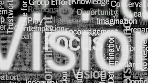 Motivational words background loop Stock Footage 632472