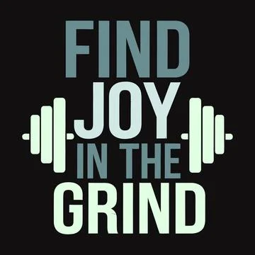Motivational Workout Typography to Inspire Progress, Strength, and Success Illustrazione stock