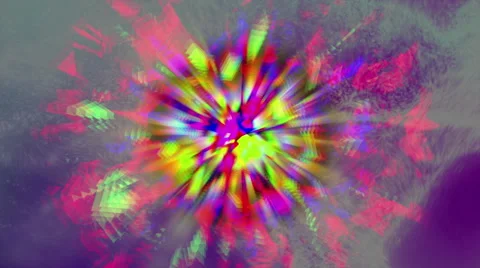 Motley abstract cloud 4K Stock Footage 40476709