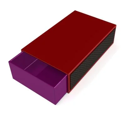 Motley box Stock Illustration