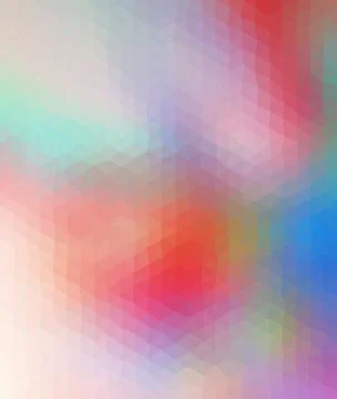 Motley colored polygonal illustration consist of triangles Stock Illustration