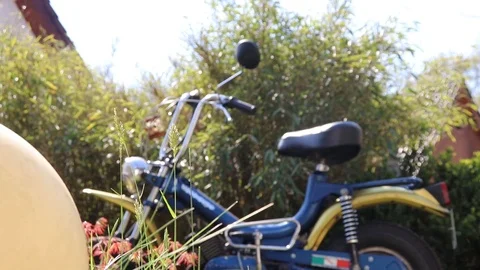 Moto Guzzi Sunshine Stock Footage